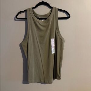 SO Olive Green Tank Top